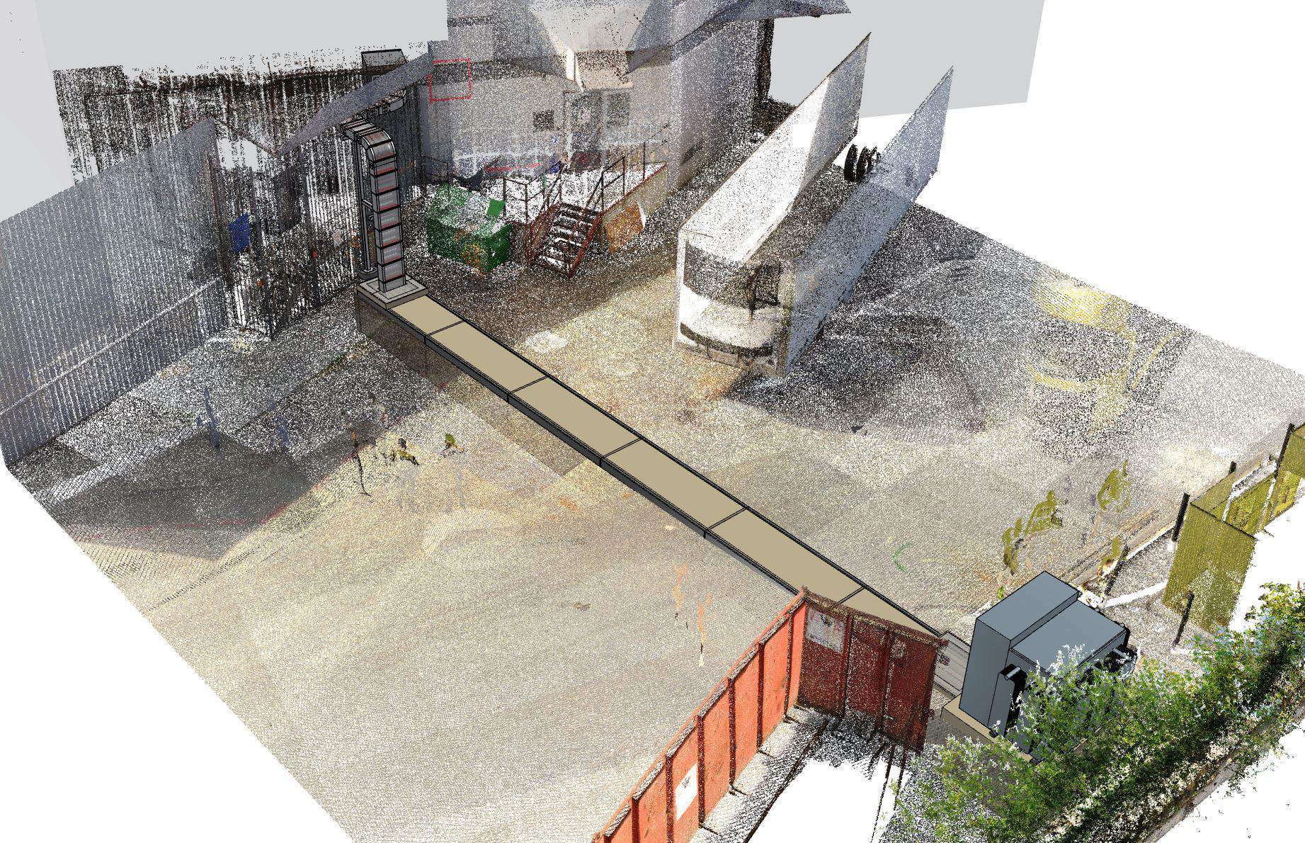 Power Bus Way - Pointcloud Routing