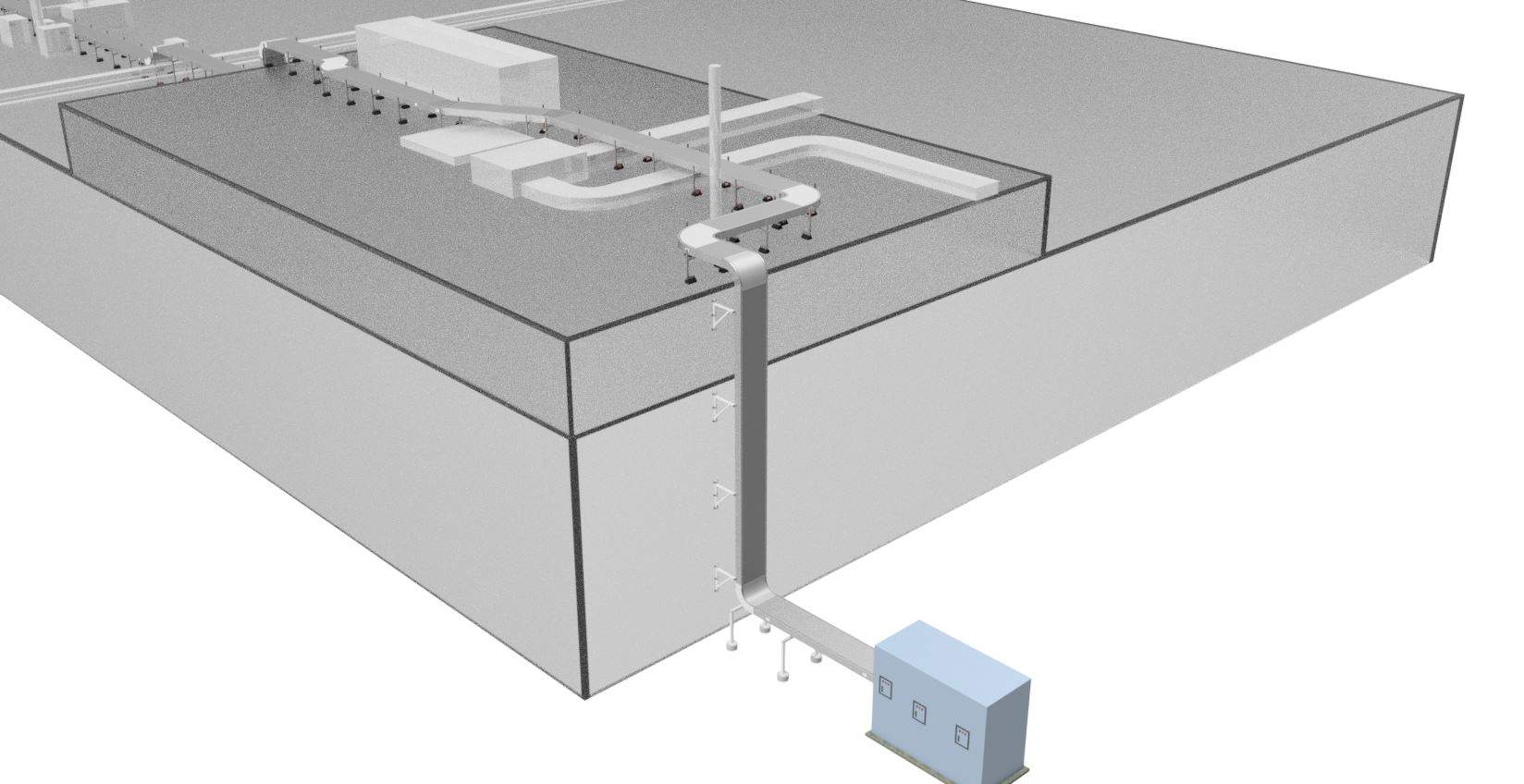 Power Bus Way - 3D Model Routing